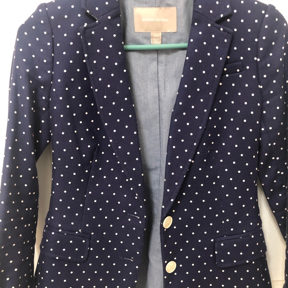 Banana Republic Navy Blazer